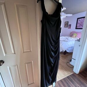 Alex Evenings Black Backless Dress